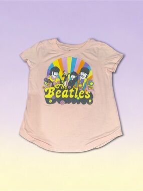 The Beatles Short Sleeve Tee Girls (S)